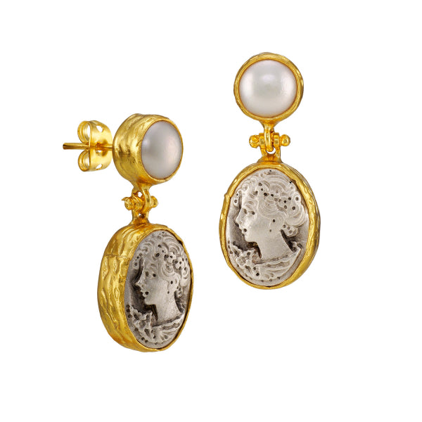 Boucles d'oreilles Joséphine - Perle