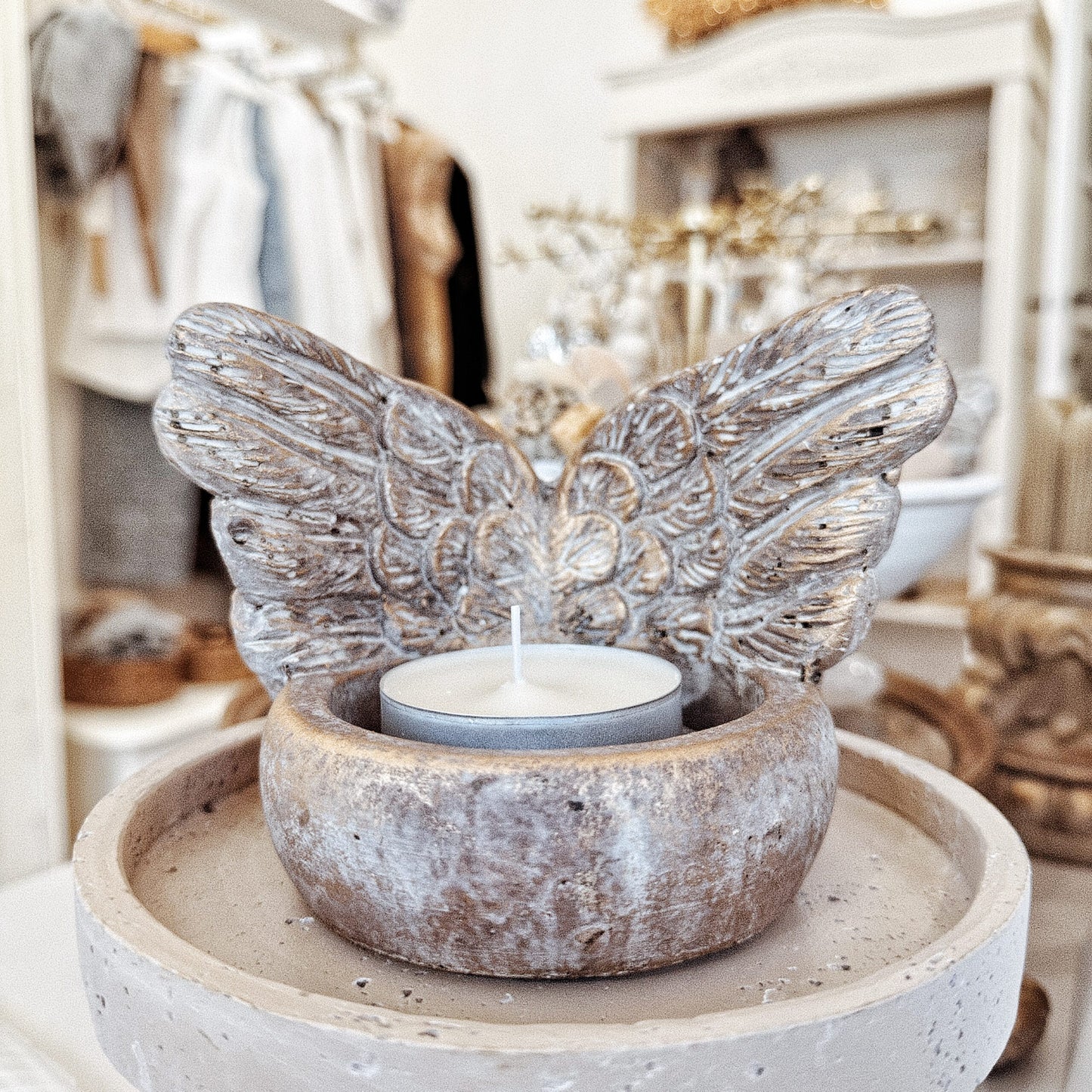 Bougeoir Ailes d'Ange