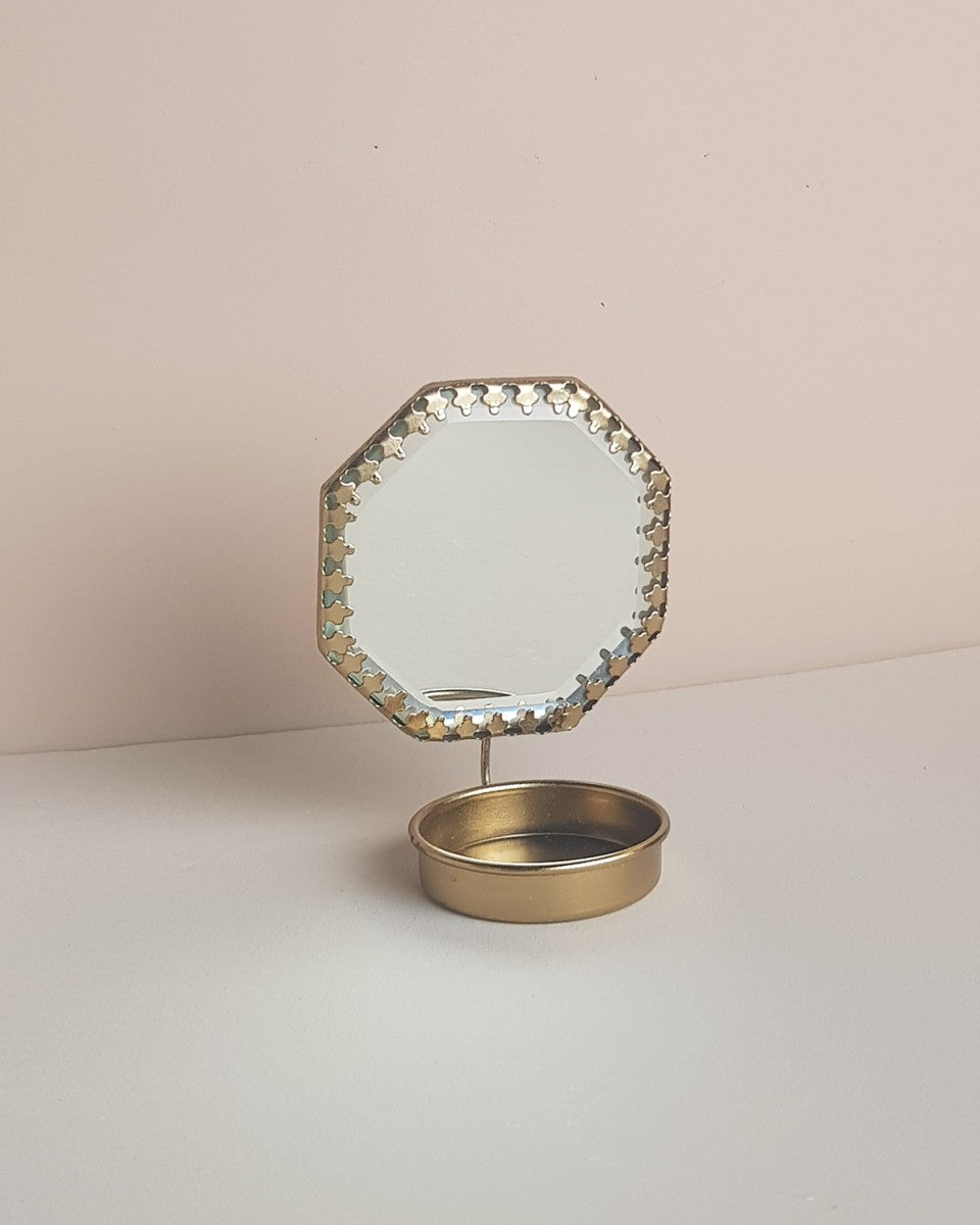 Photophore miroir - octogone