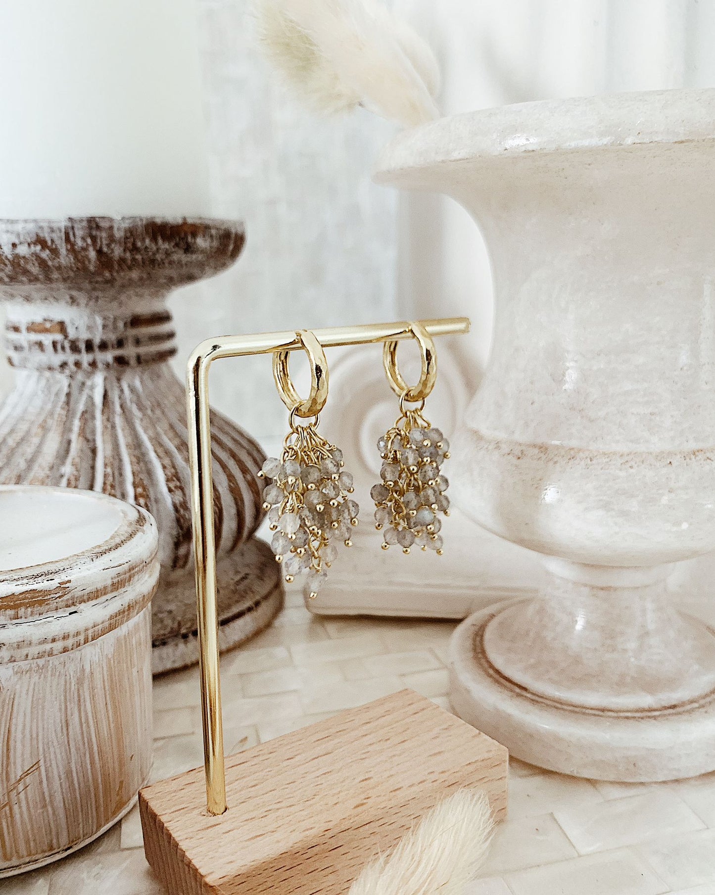 Boucles d'oreilles Maya | Perles de Soleil