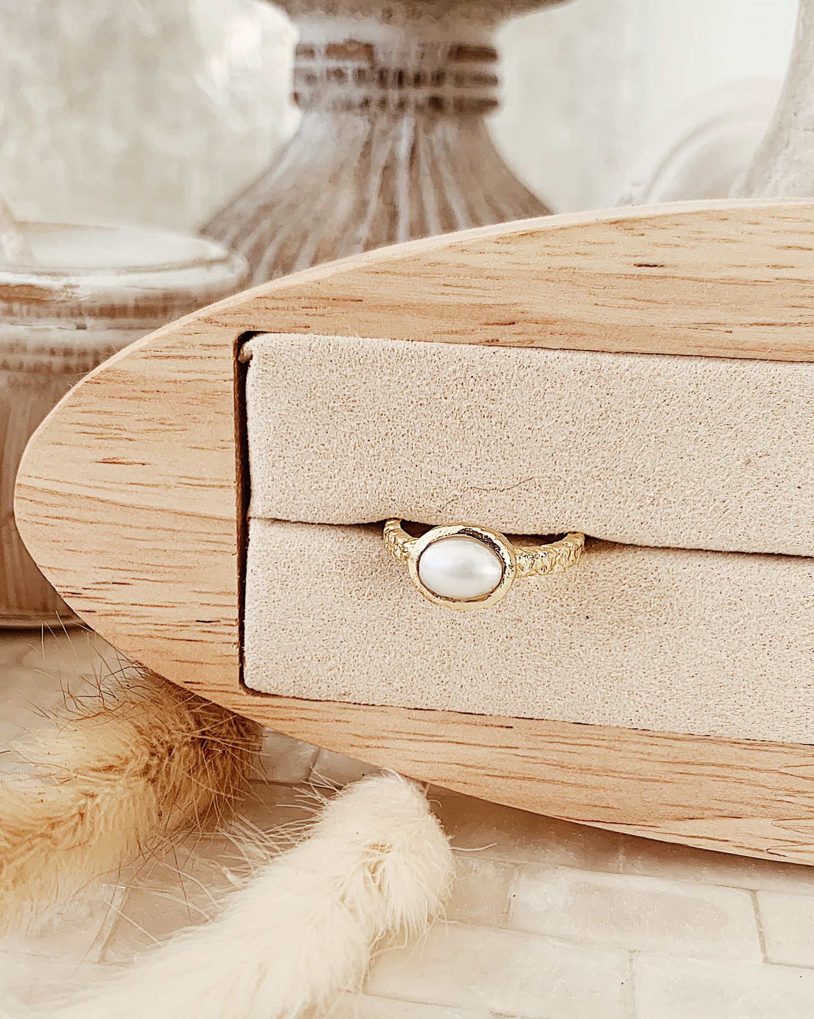 Bague Rustica Pearl