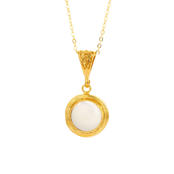 Collier Augustine perle