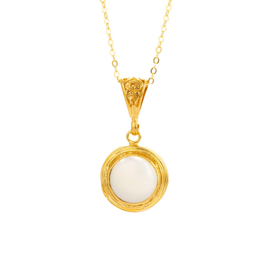 Collier Augustine perle