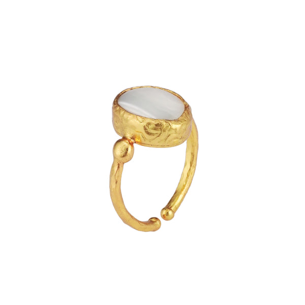 Bague Zénaïde - Nacre
