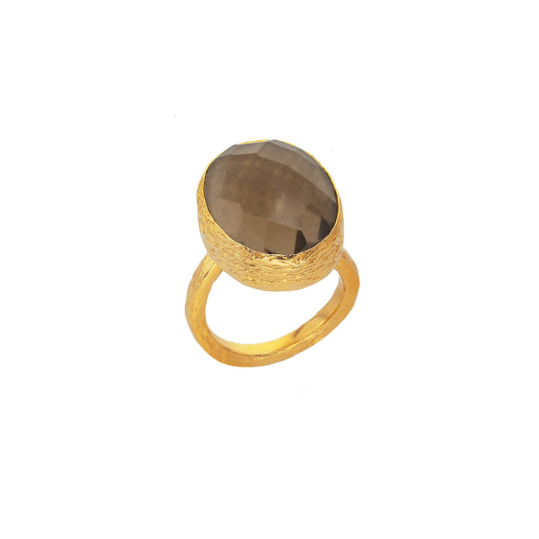Bague Adeline - Quartz fumé