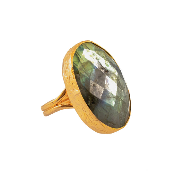 Bague Aurore - Labradorite