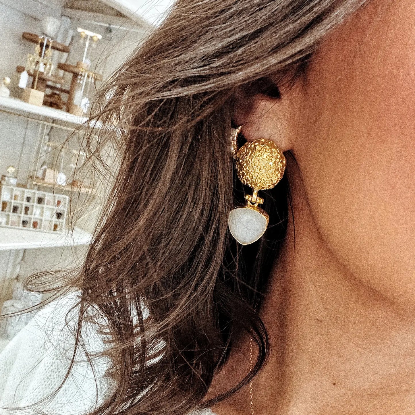 Boucles d'oreilles Éléonore