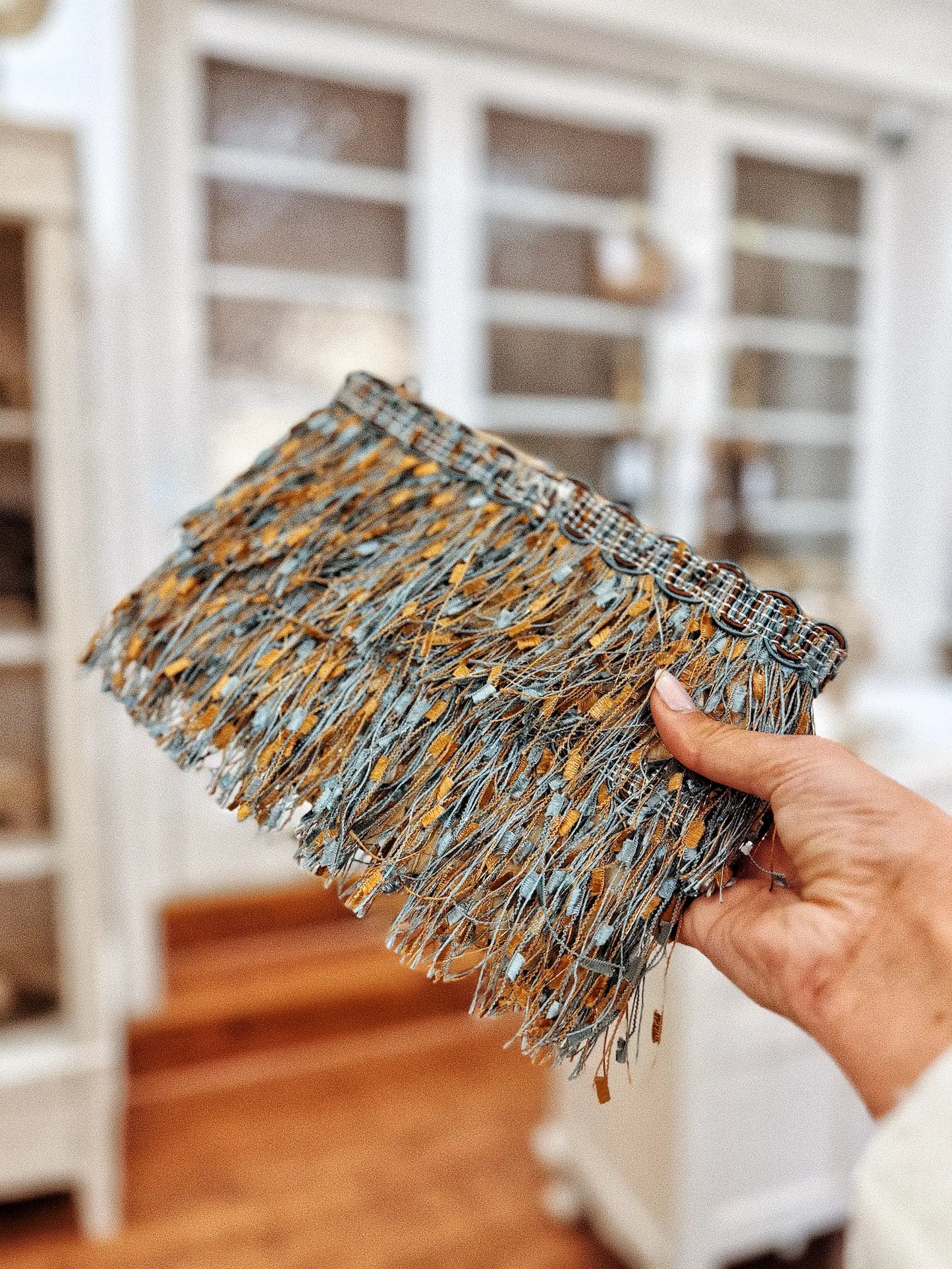 Pochette à franges