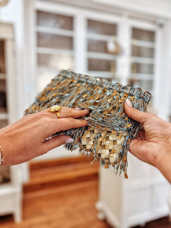 Pochette à franges