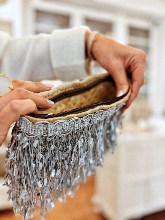 Pochette à franges