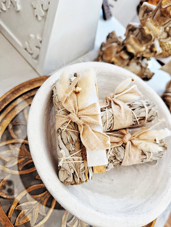 Pack purification – Sauge, Palo Santo & Sélénite