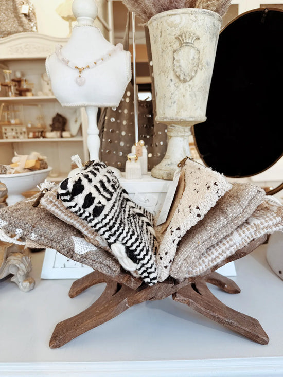 Pochette en laine marocaine