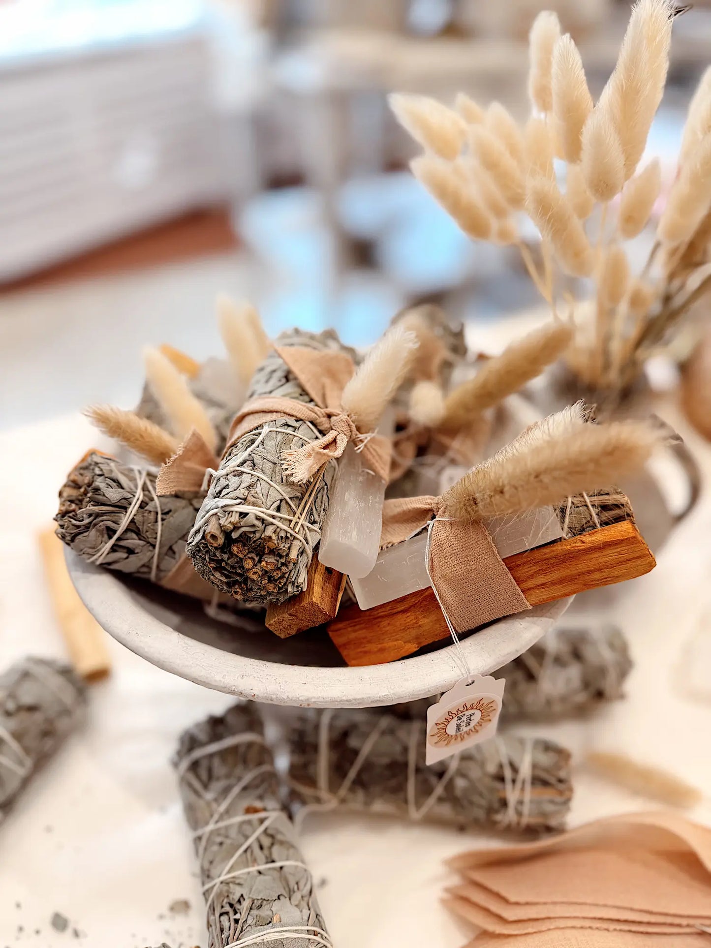 Pack purification – Sauge, Palo Santo & Sélénite