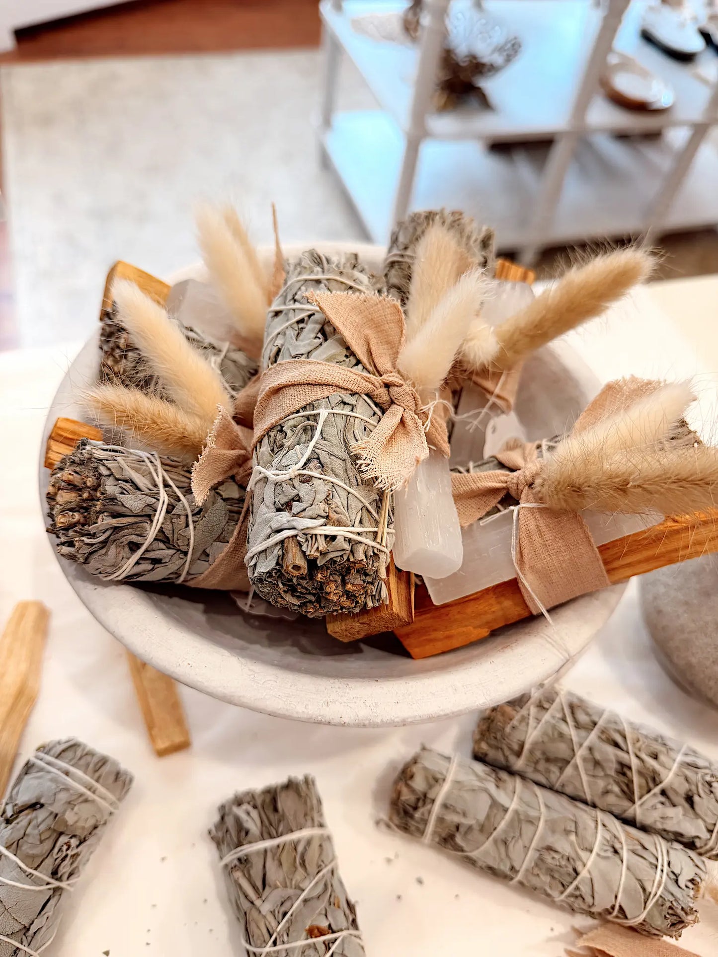 Pack purification – Sauge, Palo Santo & Sélénite
