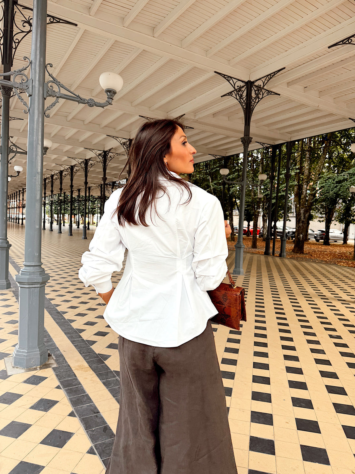 Chemise blanche cintrée - Elena