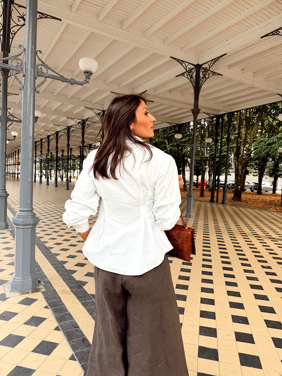 Chemise blanche cintrée - Elena