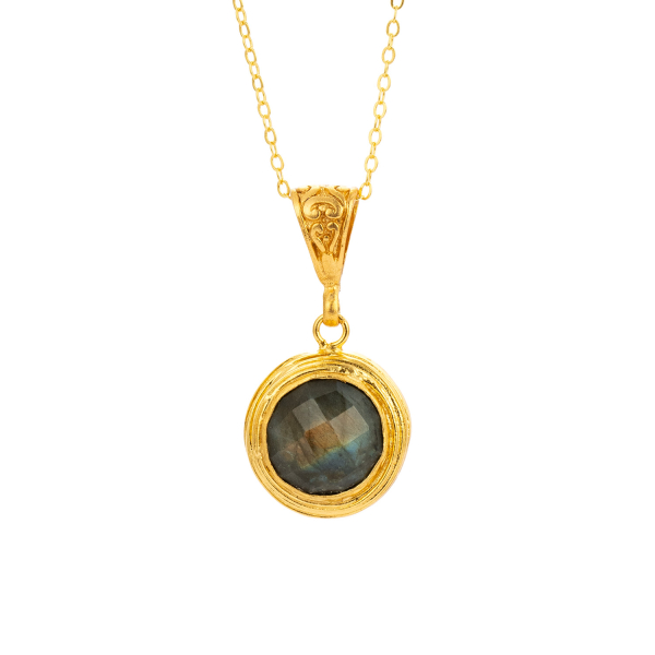Collier Augustine labradorite