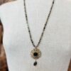Sautoir Astoria – soleil labradorite