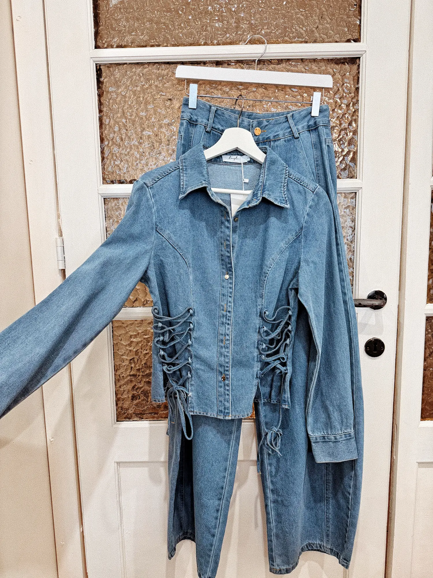 Chemise denim bleu clair – Molly