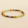 Bracelet Tourmaline verte, Oeil de tigre & Obsidienne