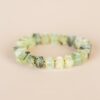 Bracelet Préhnite - pierres brutes