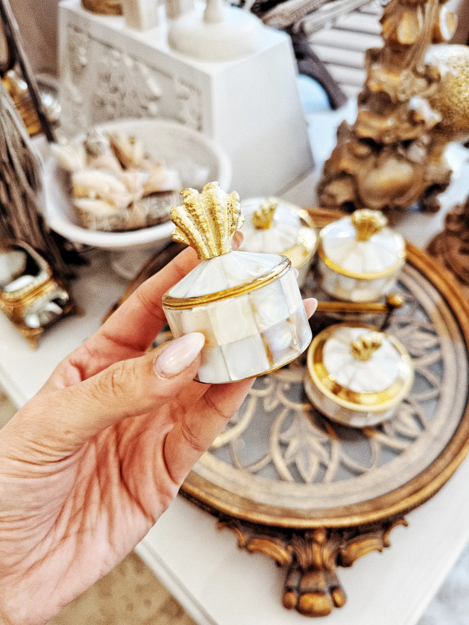 Boîte à bijoux nacrée - Coquillage – Image 20