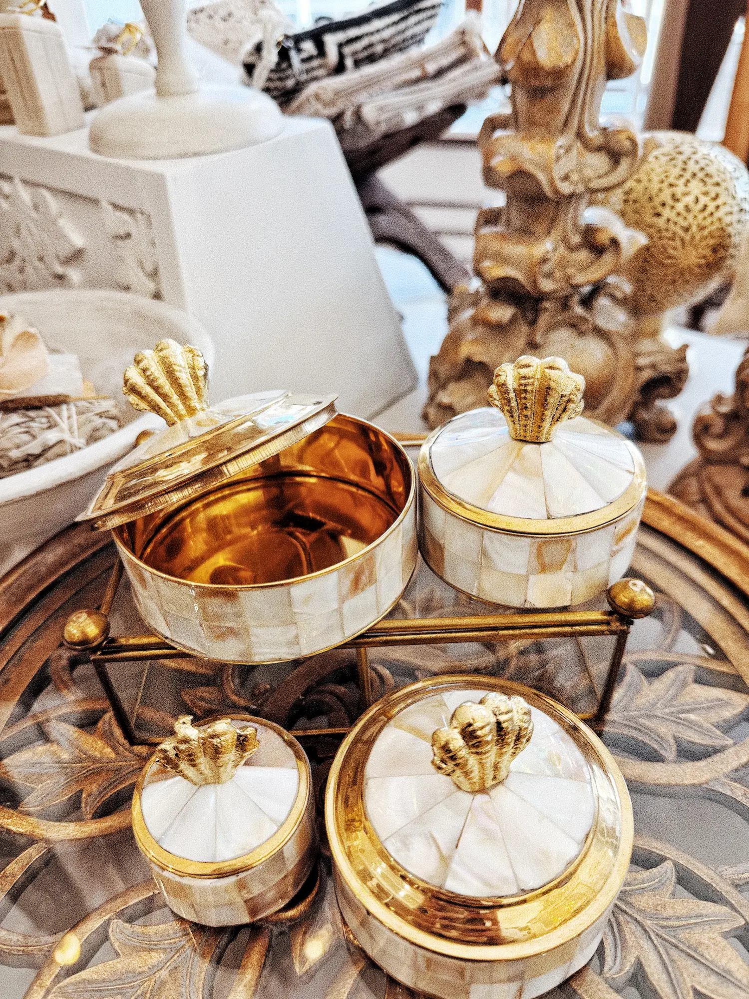 Boîte à bijoux nacrée - Coquillage – Image 16