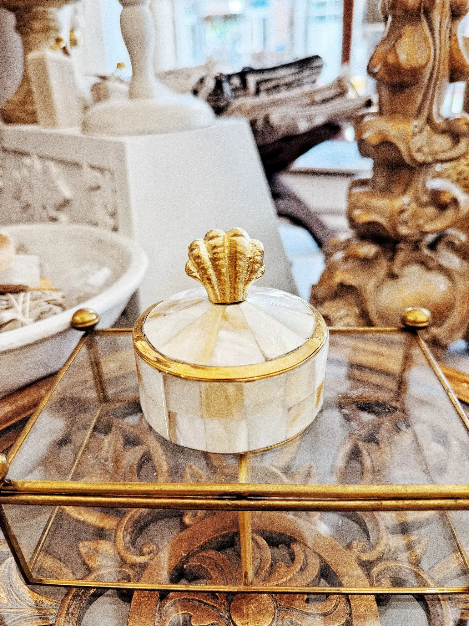Boîte à bijoux nacrée - Coquillage – Image 9