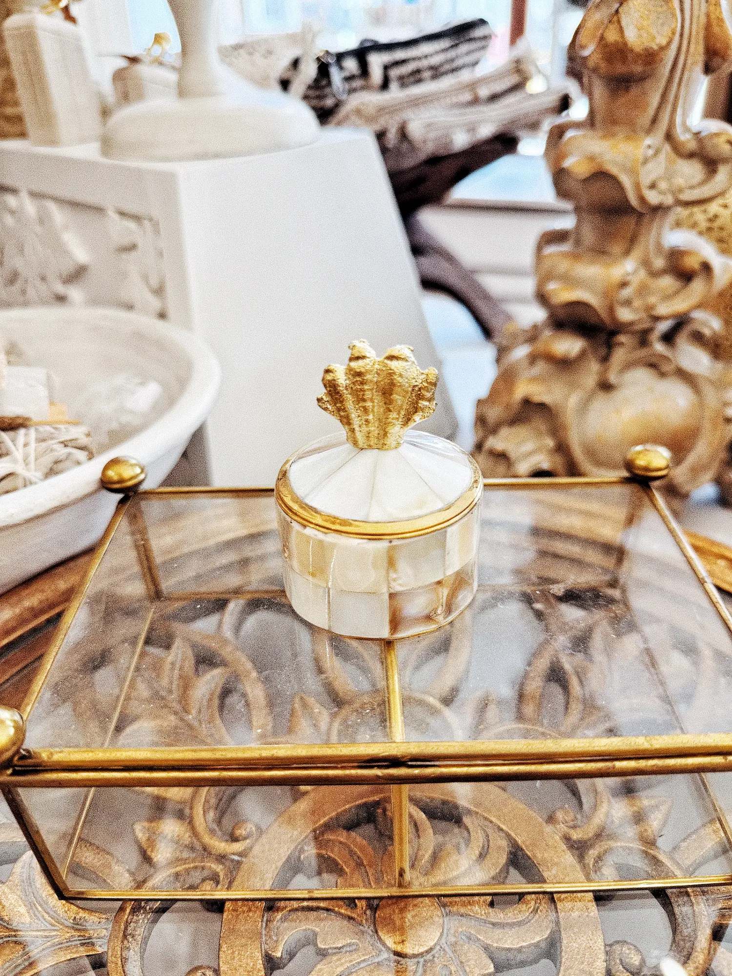Boîte à bijoux nacrée - Coquillage – Image 5