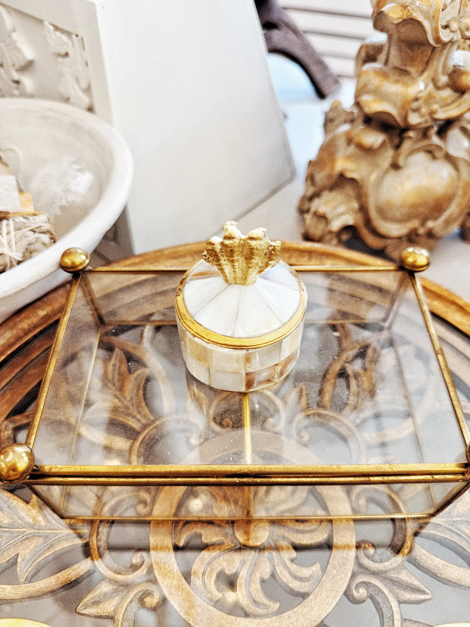 Boîte à bijoux nacrée - Coquillage – Image 4