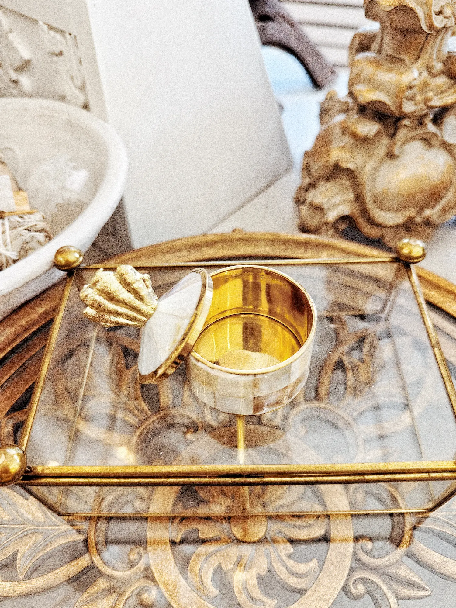 Boîte à bijoux nacrée - Coquillage – Image 3