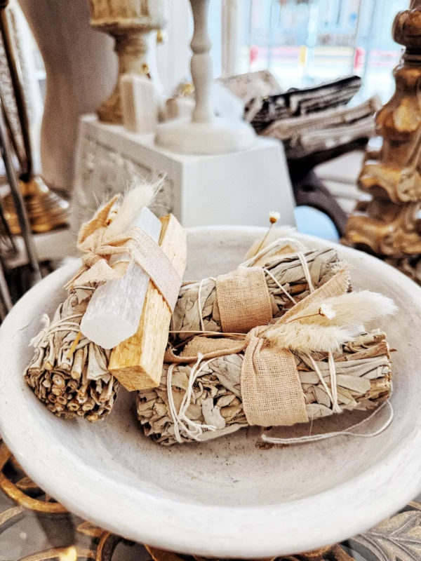 Pack purification – Sauge, Palo Santo & Sélénite
