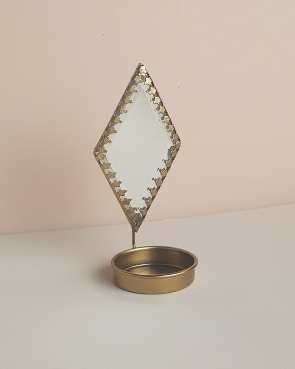 Photophore miroir - losange