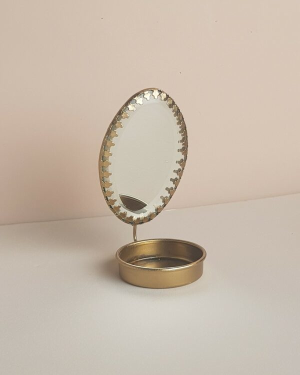 Photophore miroir - ovale