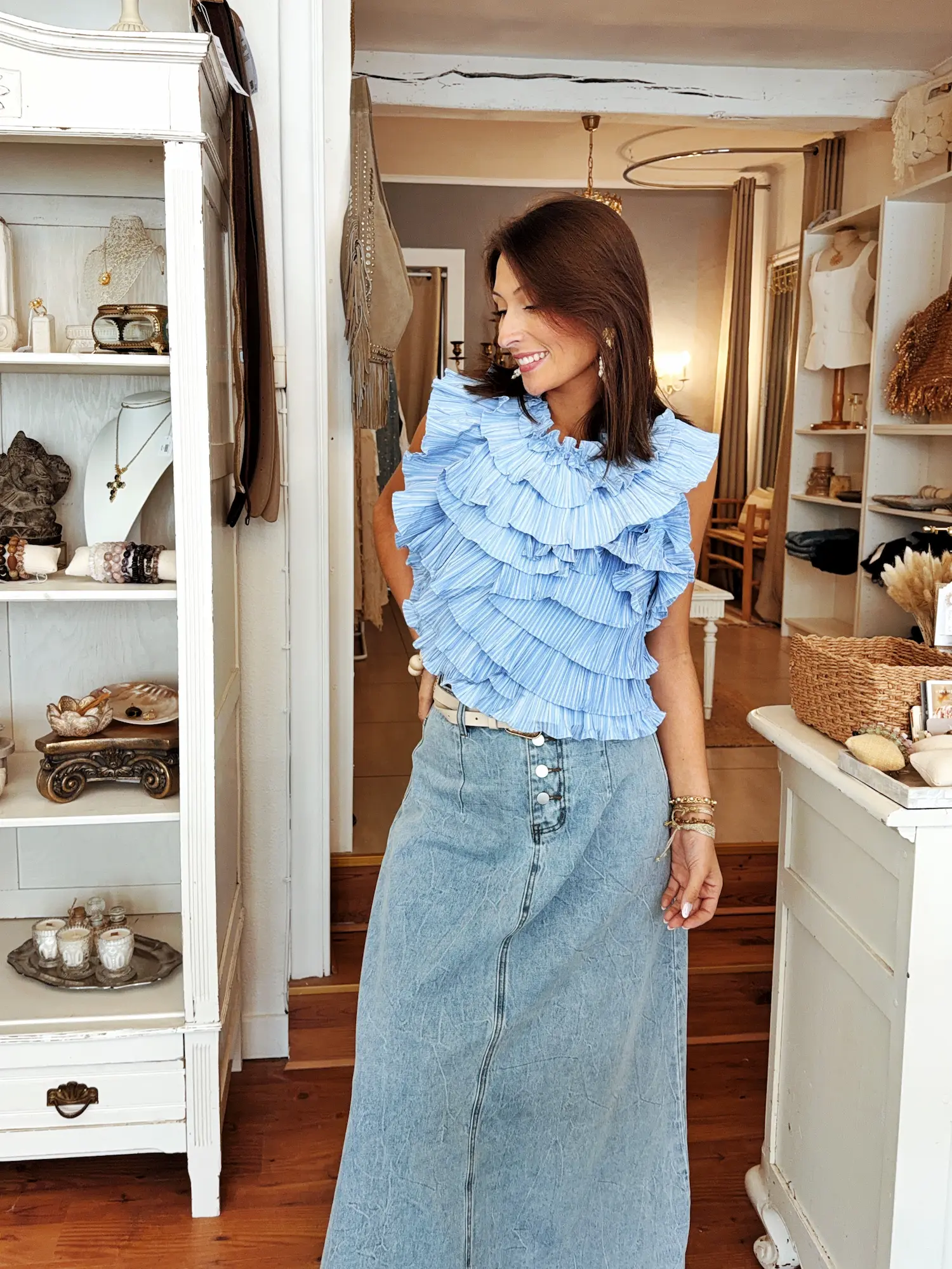 Jupe en jeans - Amélie – Image 7